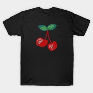 Cherry Design T-Shirt